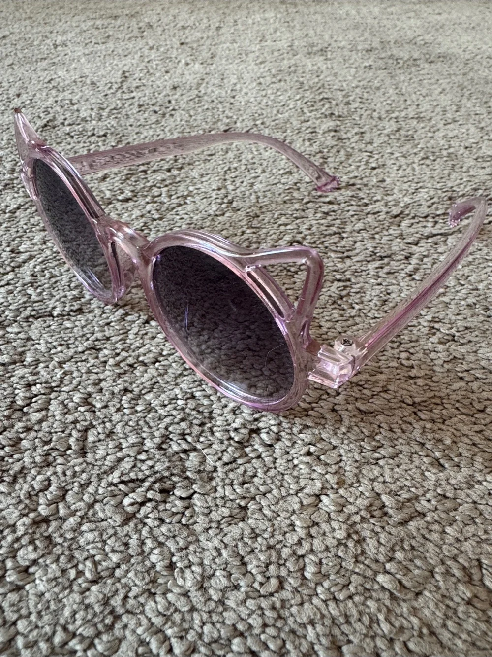 Kids Pink Cat-Ear Sunglasses